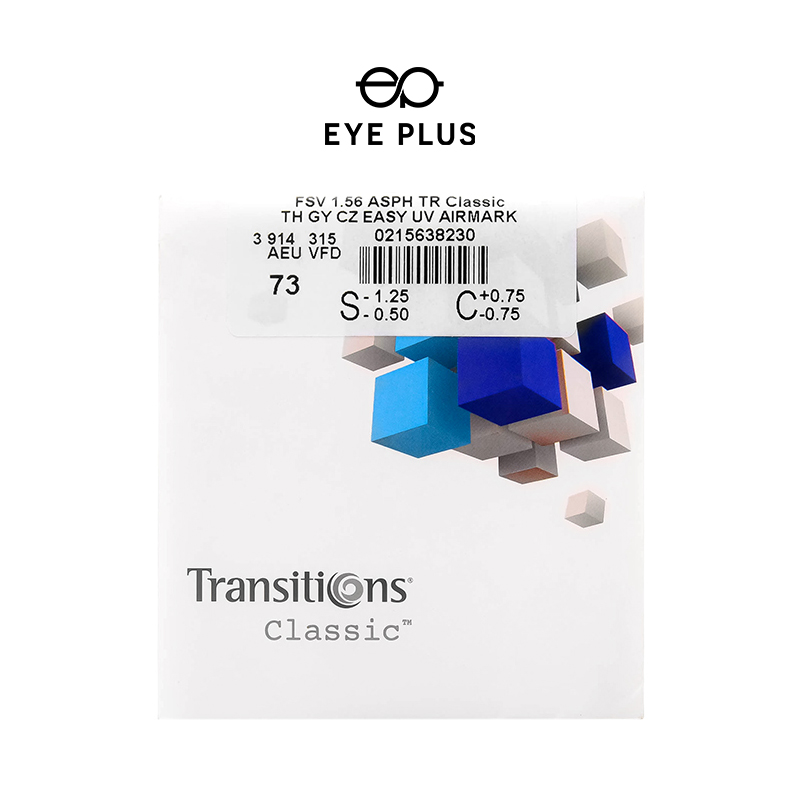 Tròng Đổi Màu Essilor Classic 1.56