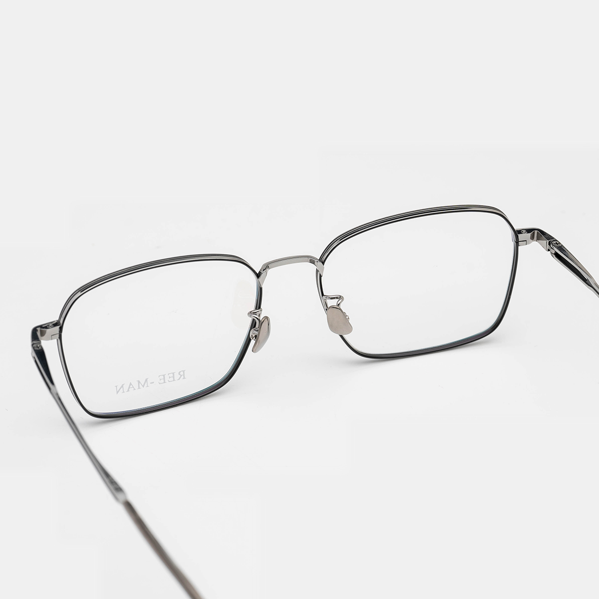 GỌNG KÍNH CẬN REEMAN TITANIUM 3773 C4 GHI ĐEN