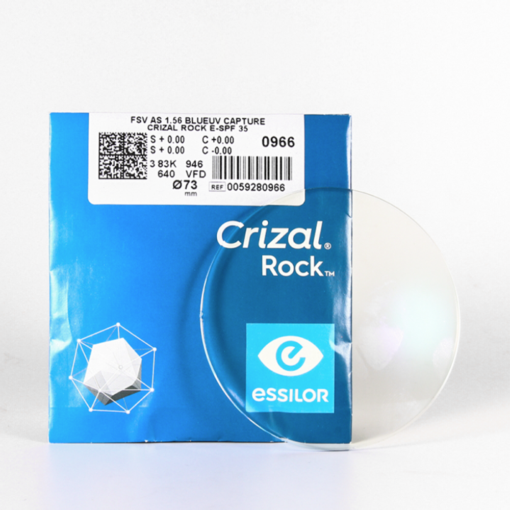 TRÒNG KÍNH CHỐNG XƯỚC ESSILOR CRIZAL ROCK 1.56