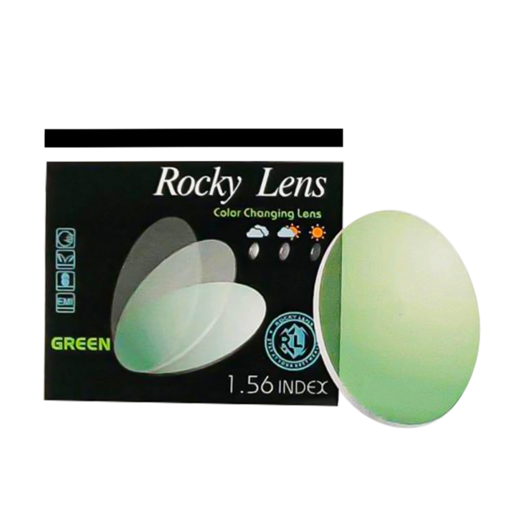 KÍNH ĐỔI MÀU TRENDY ROCKY LENS 1.56 ASP - MÀU XANH LÁ